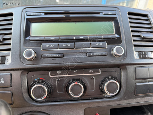 TRANSPORTER T6 ÇIKMA ORJİNAL KLİMA KONTROL PANELİ DÜĞMELERİ