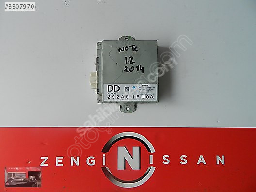 Nissan Note 2014-2016 Kontrol Modülü Beyni Oem-292A5 1FU0A