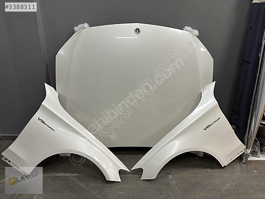 MERCEDES C SERİSİ W205 KAPUT ÇAMURLUK SEDEFLİ BEYAZ HATASIZ