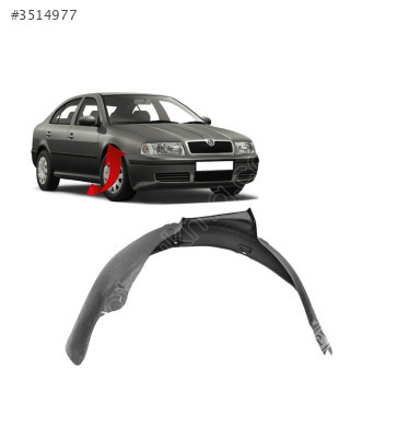 1U0809962C Skoda Octavia 97-00 Sağ Çamurluk Davlumbaz .