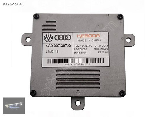 Audi A3 A6 Q3 TT LED FAR BEYNİ 4G0907397Q