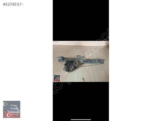 DACİA DUSTER SOL ARKA CAM KRİKOSU