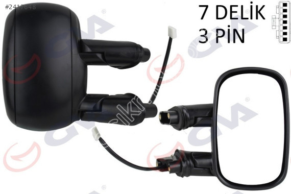 DOBLO ELEKTRIKLI DIŞ DIKIZ AYNASI SAĞ 735296227
