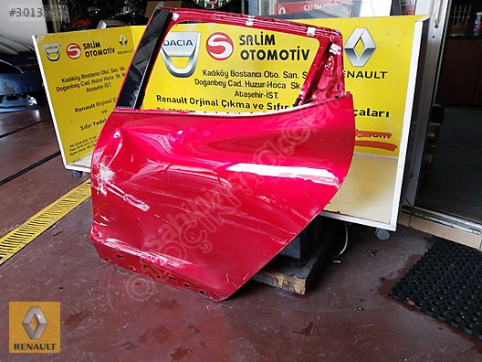 RENAULT CLİO 4 SOL ARKA KAPI CIKMA ORJINAL VE DİĞER PARCALAR