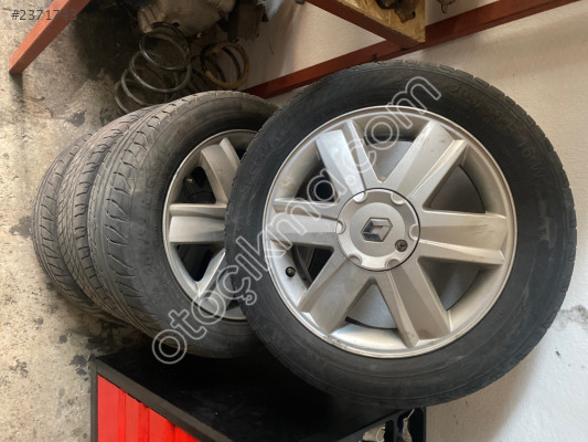 Megane 2 jant lastik 4 bijon