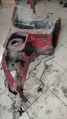 Peugeot 206 Sağ Ön Şase Marşpiyel Kesme Kupa (98-06)