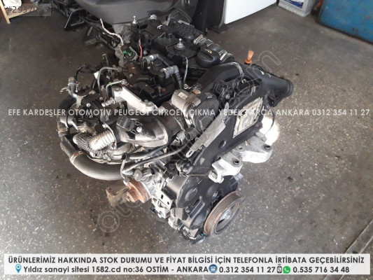 partner tepee 1.6 dizel euro5 çıkma motor