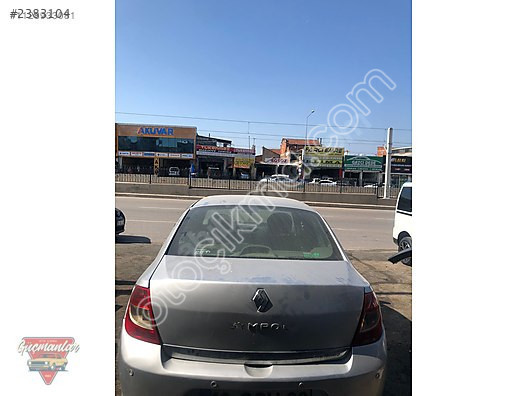 2010 RENAULT SYMBOL ÇIKMA ORJİNAL BAGAJ KAPAĞI HATASIZ