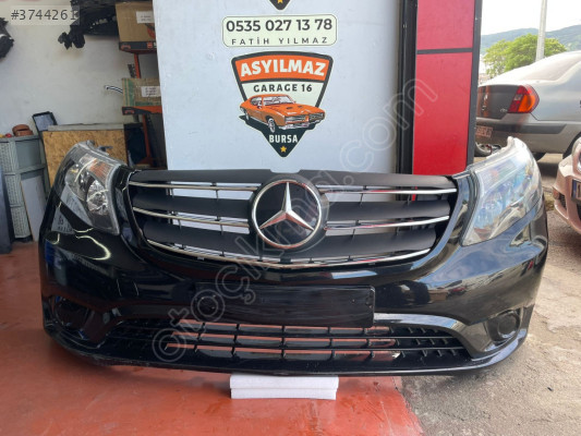 MERCEDES VİTO ÖN TAMPON FAR SETİ ORJİNAL DOLU