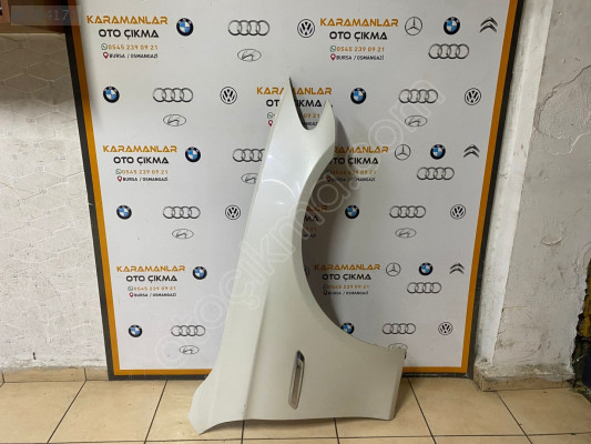 BMW F10 SAĞ ÖN ÇAMURLUK ORJİNAL SEDEF BEYAZ (BOYALI)