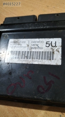 Daewoo Matiz 0.8 Motor Beyni S010012001E0 - Orijinal 96291050