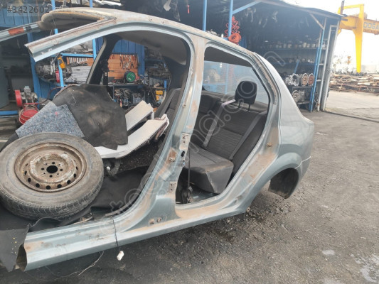 DACİA LOGAN TAVAN ARKA KOMPLE KUPA OTO FEDAİ