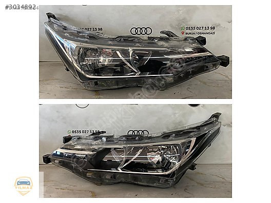 TOYOTA COROLLA 16-18 TAKIM FAR ORJİNAL