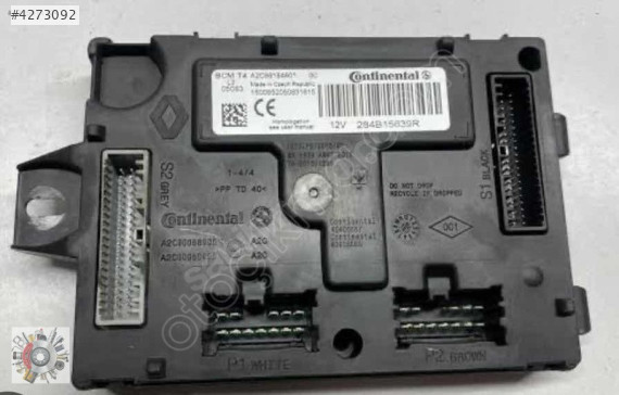 284B15639R DACİA LODGY DOKKER UCH BEYNİ