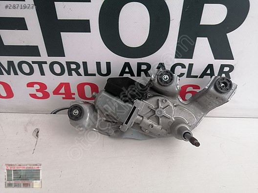 TOYOTA AURİS ARKA SİLECEK MOTORU ÇIKMA ORJİNAL PARÇA 85130-02050