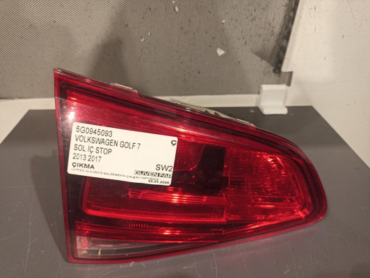 VOLKSWAGEN GOLF 7 SOL İÇ STOP 2013 2017 90052130 5G0945093AE 5G09