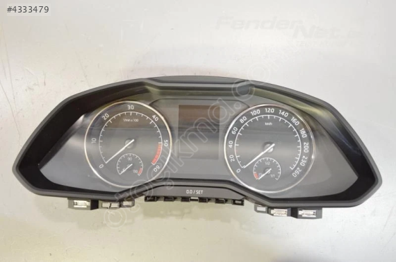 3V0920751B ORJİNAL  KM GÖSTERGE SAATİ SKODA SÜPERB 2015