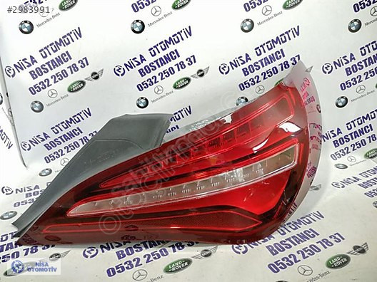 MERCEDES CLA SERİSİ W117 KASA SAĞ STOP MAKYAJLI LEDLİ ORJ ÇIKMA