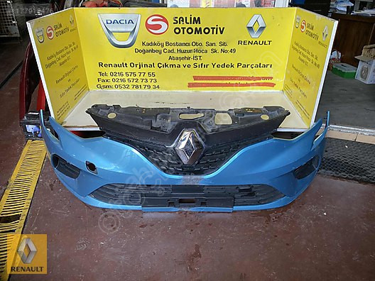 RENAULT CLIO  ÇIKMA ORJİNAL ÖN TAMPON VE DİĞER PARÇALRI
