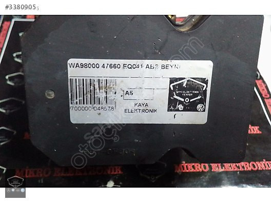 NISSAN X-TRAIL (T30) ABS WA9800 47660 EQ041 TD8401 47660-EQ041