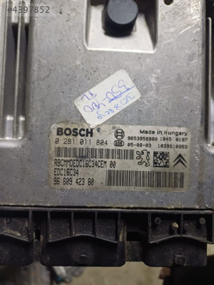 0281011804 PEUGEOT CITROEN BEYIN 9660942380