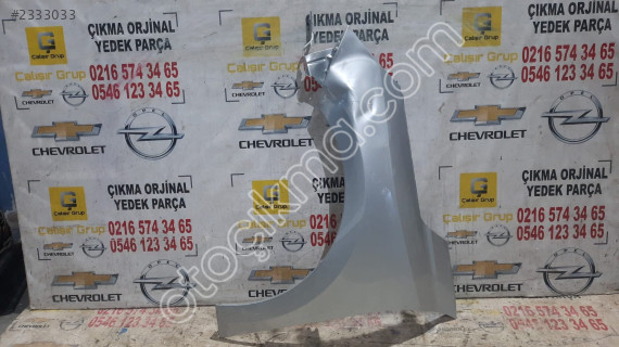 OPEL CORSA F SOL ÖN ÇAMURLUK ÇIKMA SÖKME YEDEK PARÇA