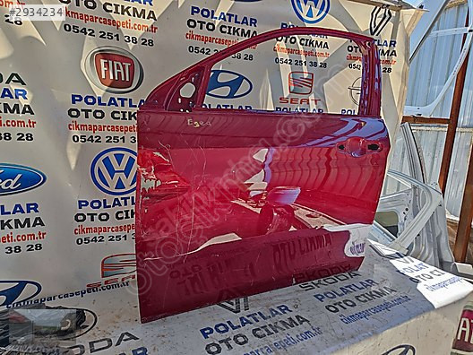 fiat egea ön sol kapı Orjinal bordo