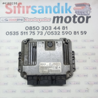 9655600680 CITROEN XSARA PİCASSO 1,6 HDİ ÇIKMA MOTOR BEYNİ