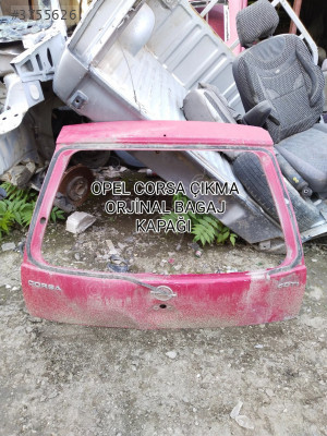 OPEL CORSA C ÇIKMA ORJİNAL BAGAJ KAPAĞI