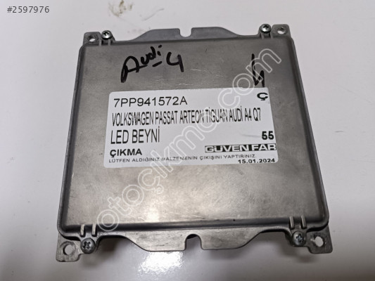 PASSAT ARTEON TİGUAN AUDİ A4 Q7 LED BEYNİ 7PP941572A Ç