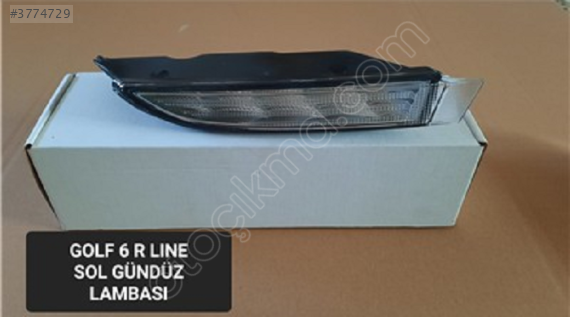 GOLF 6 R LİNE SOL GÜNDÜZ LAMBASI MK6 2009 2013 SIFIR 5K0941055A