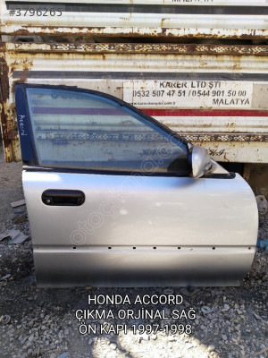 HONDA ACCORD ÇIKMA ORJİNAL DOLU SAĞ ÖN KAPI 1997-1998