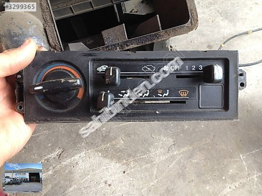 OTO CEMDEN HONDA CİVİC EF KASA ÇIKMA KALORİFER KONTROL PANE