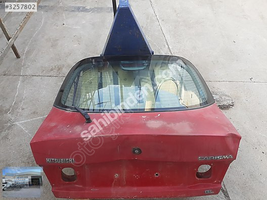 OTO CEMDEN ÇIKMA MİTSUBİSHİ CARİSMA HB BAGAJ KAPAĞI CAMLI