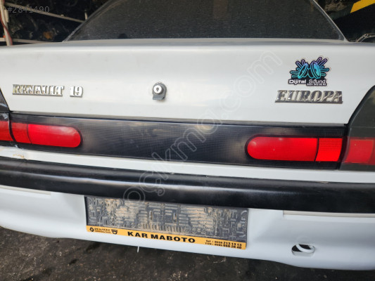 RENAULT 19 EUROPA ORJİNAL ÇIKMA KOMPLE ARKA REFLEKTÖR