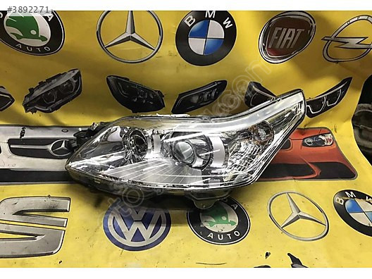 CİTROEN C4 LEDLİ MERCEKLİ SOL FAR ÇIKMA ORİJİNAL