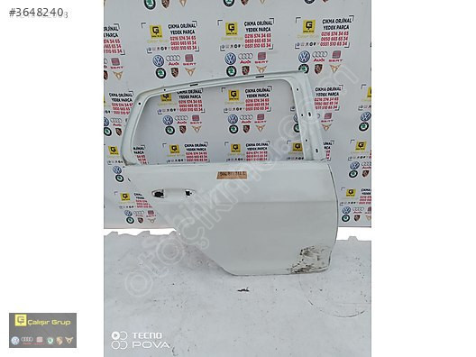 VOLKSWAGEN GOLF 7 SOL ARKA KAPI OEM 5G4833312 ÇIKMA SÖKME YEDEK