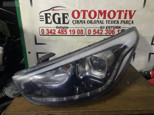 HYUNDAİ İX35 LEDLİ MERCEKLİ SOL FAR ORJINAL