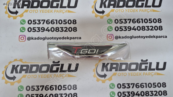 CHERY TİGGO 8 SAĞ ÖN ÇAMURLUK YAZI SIFIR YEDEK PARÇA 2022-2024