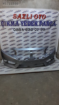 HONDA CİVİC F5 KASA ÖN TAMPON ORJİNAL ÇIKMA GRİ