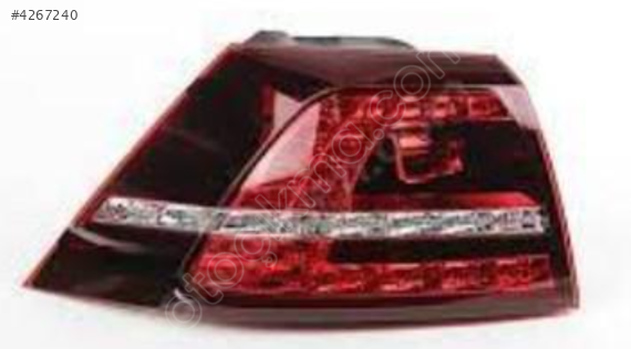 VOLKSWAGEN GOLF 2013 2017 SOL DIŞ STOP LED 5G0945207