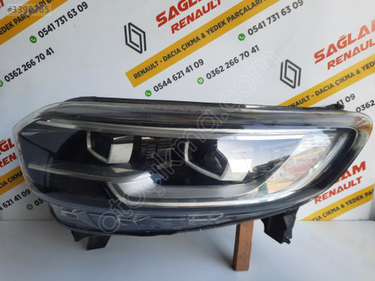 Kadjar İcon Çift Mercekli Orijinal Çıkma Sol Far 260608114R Hella