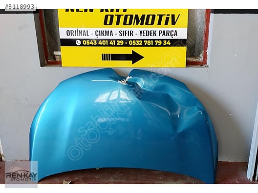 651226115R RENAULT CAPTUR 2017 MOTOR KAPUTU ORJ ÇIKMA RENKAY OTO