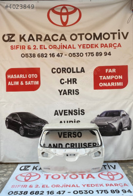 2013-2018 TOYOTA AURİS ÇIKMA ORJİNAL BAGAJ KAPAĞI