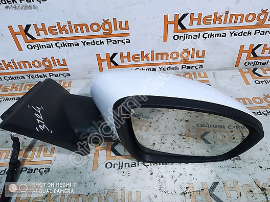 Renault Megane 4 Sağ Dış Dikiz Ayna - Otomatik Katlanır