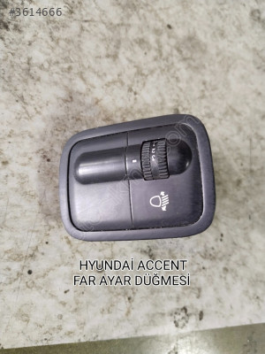 HYUNDAİ ACCENT ORJİNAL FAR AYAR DÜĞMESİ