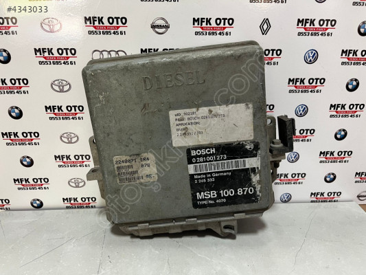 LAND RANGE ROVER 2.5 MOTOR BEYNİ ORJİNAL 0281001273  2245333