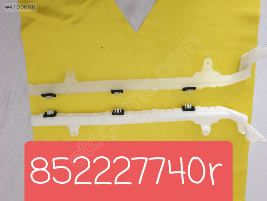 852227740r Renault megan 4 arka tampon braket takımı sifir yerli