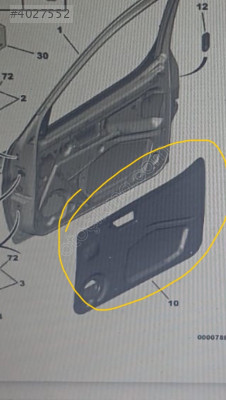 citroen c5 aircross ön kapı sacı sol 9365 95