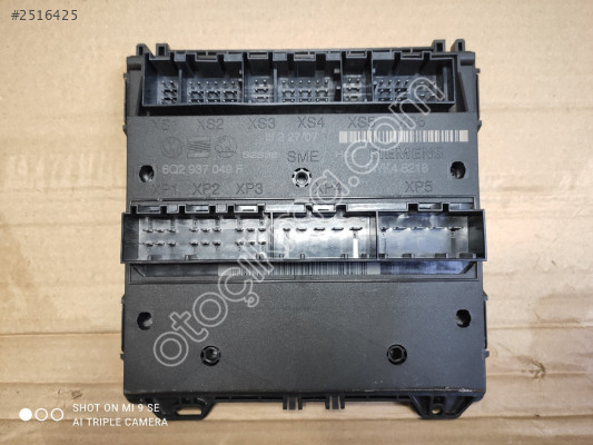 Fabia ve polo konfor beyni 6Q2937049F 6Q2 937 049F